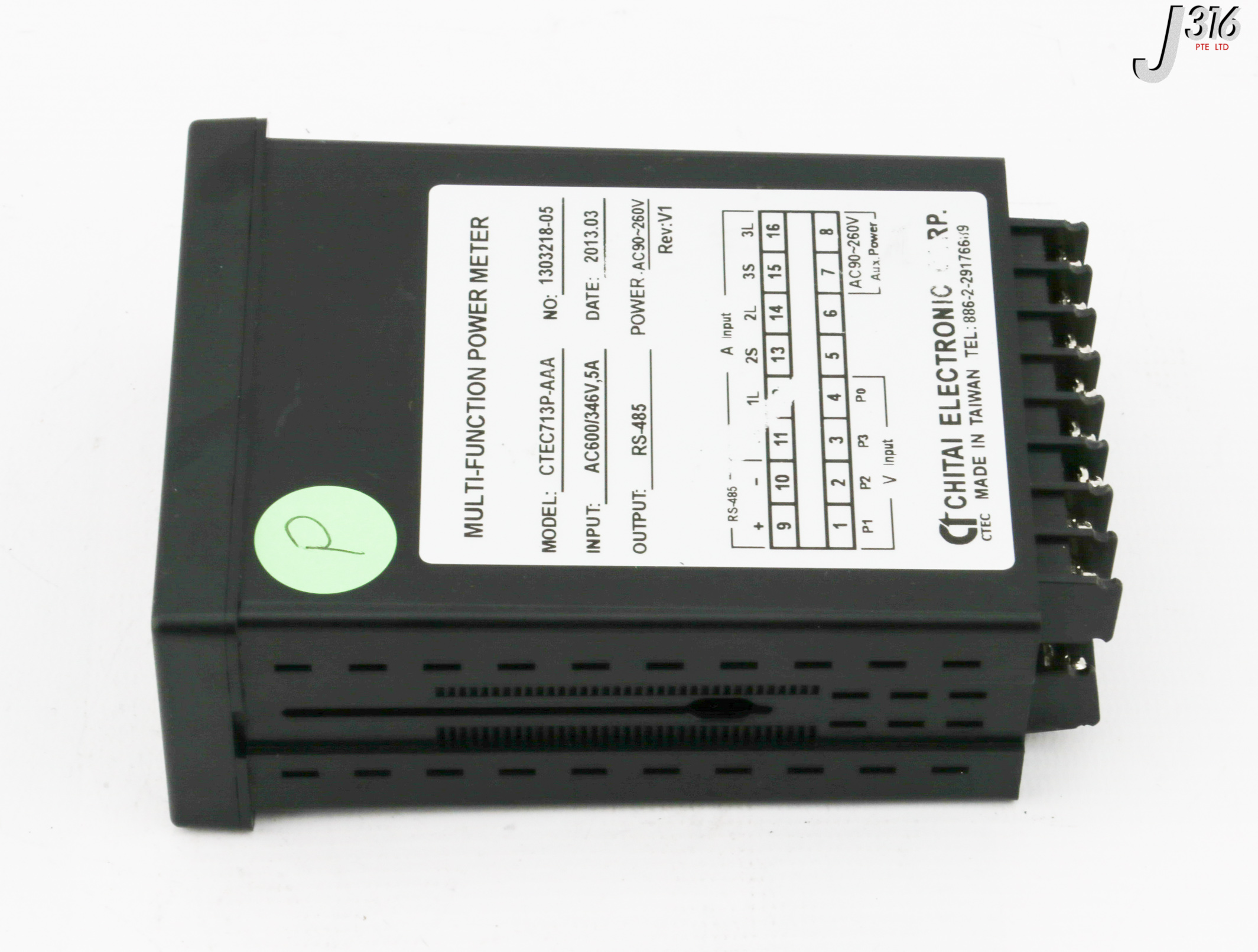 32918 CHITAI ELECTRONIC CORP MULTI-FUNCTION POWER METER CTEC713P
